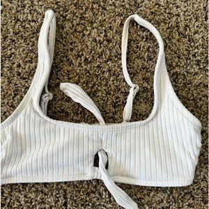 White Bikini Top